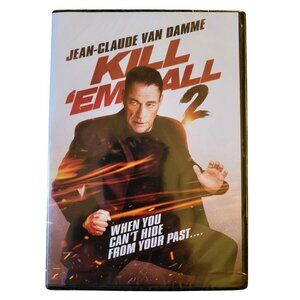 *NEW* Kill 'Em All 2 [DVD, 2024] Jean-Claude Van Damme FACTORY SEALED